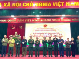 HỘI CỰU CHIẾN BINH XÃ VĨNH THANH TRIỂN KHAI NHIỆM VỤ TRỌNG TÂM NĂM 2026, TRAO TẶNG KỶ NIỆM CHƯƠNG VÀ CHÚC THỌ HỘI VIÊN

