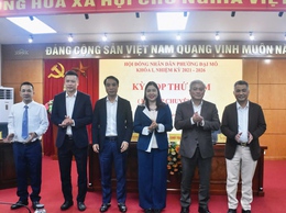 Hội đồng nhân dân phường Đại Mỗ tổ chức thành công kỳ họp thứ Năm (kỳ họp chuyên đề) để thảo luận, quyết nghị một số nội dung quan trọng thuộc thẩm quyền