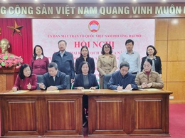 Ủy ban Mặt trận tổ quốc Việt Nam phường Đại Mỗ triển khai kế hoạch phong trào thi đua năm 2026 và lấy phiếu tín nhiệm đối với nhân sự được giới thiệu bổ sung quy hoạch cán bộ chủ chốt 