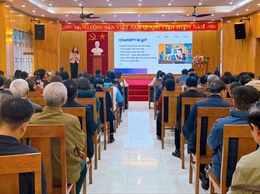 Hơn 200 cán bộ, hội viên tham gia tập huấn về ứng dụng công nghệ thông tin và trí tuệ nhân tạo