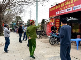 Vai trò nòng cốt của lực lượng Công an cùng các cơ quan, ban, ngành trong đợt ra quân lập lại trật tự đô thị trước thềm Đại hội Đảng và Tết Nguyên Đán