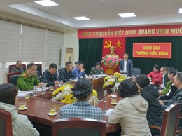 Phường Kiến Hưng phối hợp bàn giao địa giới hành chính: Đảm bảo quyền lợi và ổn định đời sống nhân dân