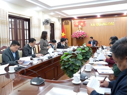 Quảng Oai  tăng cường lãnh đạo đảm bảo tiến độ công tác chuẩn bị bầu cử Quốc hội và HĐND các cấp