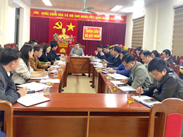 Hát Môn: giao ban chỉ đạo điều hành, xử lý, giải quyết điểm nghẽn trên địa bàn xã