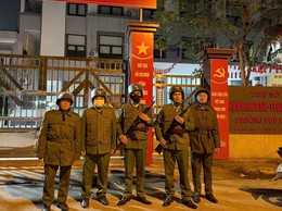 Công an phường Phú Lương tăng cường bảo đảm an ninh, trật tự phục vụ Đại hội đại biểu toàn quốc lần thứ XIV của Đảng