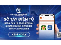 Giới thiệu Sổ tay điện tử hướng dẫn thủ tục hành chính của thành phố Hà Nội
