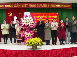 Hội nghị Đại biểu Nhân dân thôn Vạn Điểm bàn xây dựng đời sống văn hóa cơ sở năm 2026 và lắng nghe Nhân dân nói