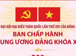 Một số thông tin về cơ cấu 200 Ủy viên Trung ương Đảng khóa XIV