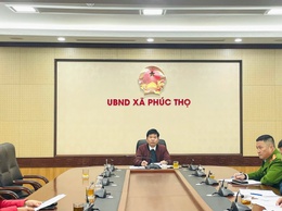 UBND xã đối thoại với các hộ dân về phương án bồi thường, hỗ trợ GPMB Dự án cải tạo, nâng cấp đường Tỉnh lộ 418, đoạn từ Km3 đến Km4+500 trên địa bàn huyện Phúc Thọ (cũ)