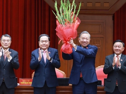 Đồng chí Tô Lâm giữ chức Tổng Bí thư Ban Chấp hành Trung ương Đảng khóa XIV