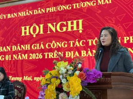 Phường Tương Mai tổ chức hội nghị giao ban với các 
Tổ dân phố tháng 01/2026
