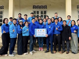 Đoàn xã Chuyên Mỹ tổ chức chương trình 