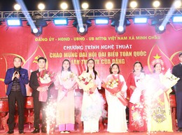 XÃ MINH CHÂU TỔ CHỨC CHƯƠNG TRÌNH NGHỆ THUẬT CHÀO MỪNG THÀNH CÔNG ĐẠI HỘI ĐẠI BIỂU TOÀN QUỐC LẦN THỨ XIV CỦA ĐẢNG