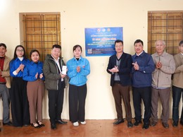 Xã Minh Châu khánh thành công trình thanh niên 