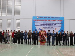 XÃ BẤT BẠT KHAI MẠC GIẢI BÓNG CHUYỀN HƠI NAM – NỮ NĂM 2026