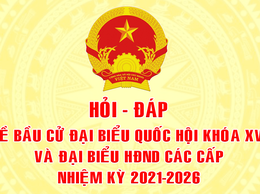 Chuyên mục Hỏi - đáp bầu cử Đại biểu Quốc hội và HĐND các cấp nhiệm kỳ 2026 - 2031