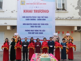 Thành lập các đơn nguyên mới phục vụ công tác chăm sóc, điều trị toàn diện cho người bệnh