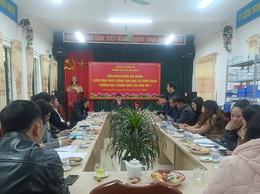 TRƯỜNG TH BẮC SƠN B ĐÓN ĐOÀN KHẢO SÁT CHÍNH THỨC VỀ KIỂM ĐỊNH CHẤT LƯỢNG VÀ CÔNG NHẬN TRƯỜNG CHUẨN QUỐC GIA