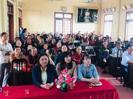 30/30 thôn trên địa bàn xã tổ chức thành công Hội nghị đại biểu Nhân dân năm 2026