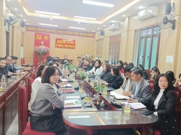 XÃ TRUNG GIÃ THAM DỰ HỘI NGHỊ SƠ KẾT HỌC KỲ I NĂM HỌC 2025-2026 THÀNH PHỐ HÀ NỘI