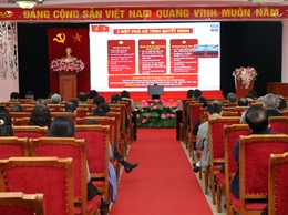 Phường Bồ Đề tiếp sóng trực tuyến Hội nghị Trung ương thông tin kết quả Đại hội XIV của Đảng