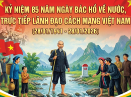 Kỷ niệm 85 năm Ngày Bác Hồ về nước, trực tiếp lãnh đạo cách mạng Việt Nam (28/01/1941 - 28/01/2026): Sự kiện khởi đầu giai đoạn phát triển mới của cách mạng Việt Nam