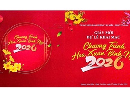 PHƯỜNG VĂN MIẾU – QUỐC TỬ GIÁM TỔ CHỨC KHAI MẠC CHƯƠNG TRÌNH 