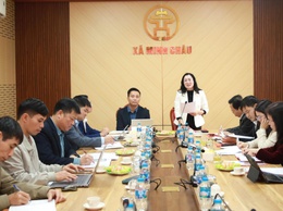 Ban Tuyên giáo và Dân vận Thành ủy Hà Nội khảo sát phong trào thi đua 