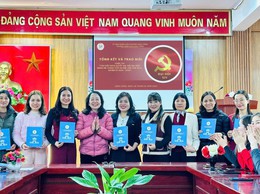 Trường Mầm non trao giải tổng kết cuộc thi tìm hiểu Nghị quyết Đại hội đại biểu Đảng bộ thành phố Hà Nội lần thứ XVIII, nhiệm kỳ 2025 - 2030;