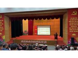 Phường Hoàng Liệt tổ chức Hội nghị tuyên truyền, phổ biến pháp luật về áp dụng biện pháp ngừng cung cấp điện, nước; đảm bảo trật tự, an toàn, vệ sinh môi trường trong thi công xây dựng