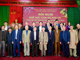 Hội nghị gặp mặt cán bộ hưu trí nhân dịp tết nguyên đán Bính Ngọ năm 2026.