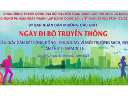 NGÀY ĐI BỘ TRUYỀN THỐNG: 