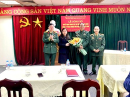 Lễ công bố thành lập Chi hội Cựu chiến binh Công ty TNHH Cavico Việt Nam