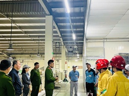 Kiểm tra, hướng dẫn bảo đảm an toàn PCCC tại Khu công nghiệp Thăng Long dịp Tết Bính Ngọ 2026