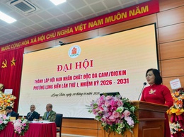 Phường Long Biên tổ chức đại hội thành lập Hội nạn nhân chất độc da cam/dioxin nhiệm kỳ 2026 – 2031