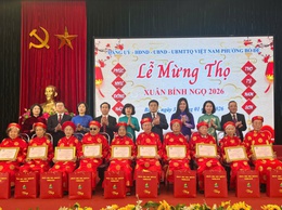 Phường Bồ Đề long trọng tổ chức “Lễ Mừng thọ Người cao tuổi nhân dịp xuân Bính Ngọ năm 2026”