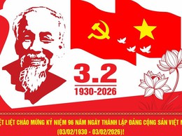 ĐẢNG CỘNG SẢN VIỆT NAM – 96 MÙA XUÂN DẪN DẮT KHÁT VỌNG HÙNG CƯỜNG ĐẤT NƯỚC