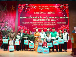 QUỐC OAI: TRAO QUÀ TẾT CHO NGƯỜI GIÀ NEO ĐƠN VÀ TRẺ EM MỒ CÔI, TRẺ EM MẮC BỆNH HIỂM NGHÈO NHÂN DỊP XUÂN BÍNH NGỌ 2026