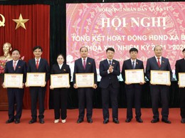 HỘI ĐỒNG NHÂN DÂN XÃ BA VÌ TỔ CHỨC HỘI NGHỊ TỔNG KẾT HOẠT ĐỘNG HĐND XÃ KHÓA XXI, NHIỆM KỲ 2021–2026