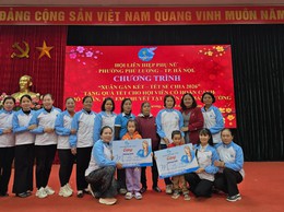 Hội LHPN phường Phú Lương tổ chức chương trình “Xuân gắn kết – Tết sẻ chia” Bính Ngọ 2026