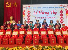 Phường Bồ Đề tổ chức Lễ Mừng thọ Người cao tuổi nhân dịp xuân Bính Ngọ năm 2026