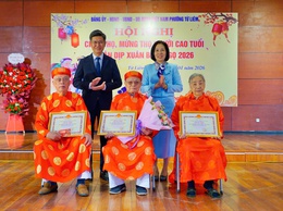 Phường Từ Liêm tổ chức Hội nghị chúc thọ, mừng thọ người cao tuổi năm 2026 tại khu vực phường Mễ Trì (cũ)