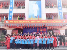 Học sinh xã Thường Tín hưởng ứng chiến dịch “Không một mình”