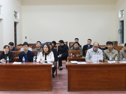 Xã Quốc Oai tổ chức hội nghị khởi công xây dựng nhà Văn hóa thôn Thụy Khuê và thôn Năm Trại