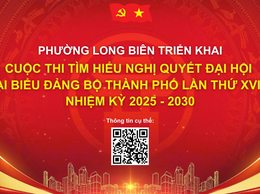 Đảng ủy phường Long Biên triển khai Cuộc thi tìm hiểu Nghị quyết Đại hội đại biểu Đảng bộ Thành phố lần thứ XVIII