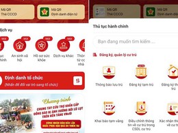 Người dân có thể thực hiện thủ tục hành chính trực tuyến qua ứng dụng VNeID