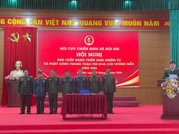 Hội Cựu chiến binh xã Nội Bài triển khai nhiệm vụ và phát động, ký giao ước thi đua phong trào “Cựu chiến binh gương mẫu” năm 2026