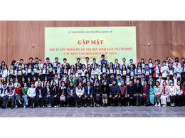 PHƯỜNG GIẢNG VÕ: ẤM ÁP BUỔI GẶP MẶT ĐỘI TUYỂN HỌC SINH GIỎI LỚP 9 NĂM HỌC 2025 – 2026