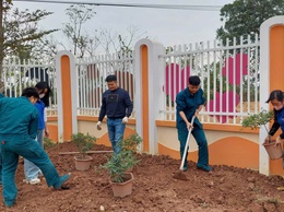 PHÁT HUY TÌNH NGHĨA QUÂN – DÂN TRONG CHĂM LO SỰ NGHIỆP GIÁO DỤC