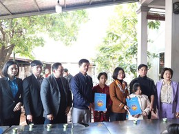 Công đoàn xã Thường Tín chung tay chăm lo gia đình đoàn viên có hoàn cảnh đặc biệt khó khăn